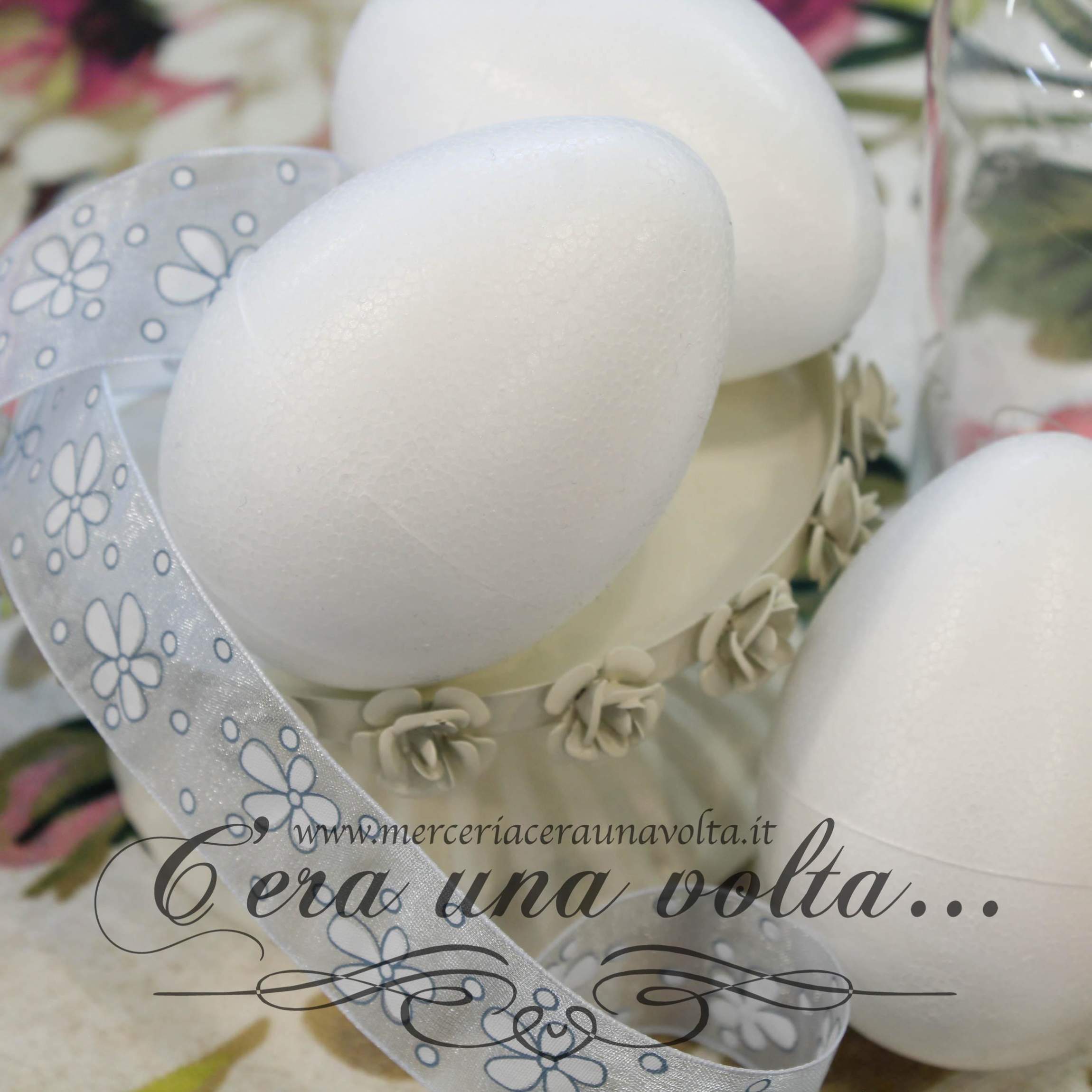 uova di polistirolo varie dimensioni 60 mm o 100 mm piena da decorare