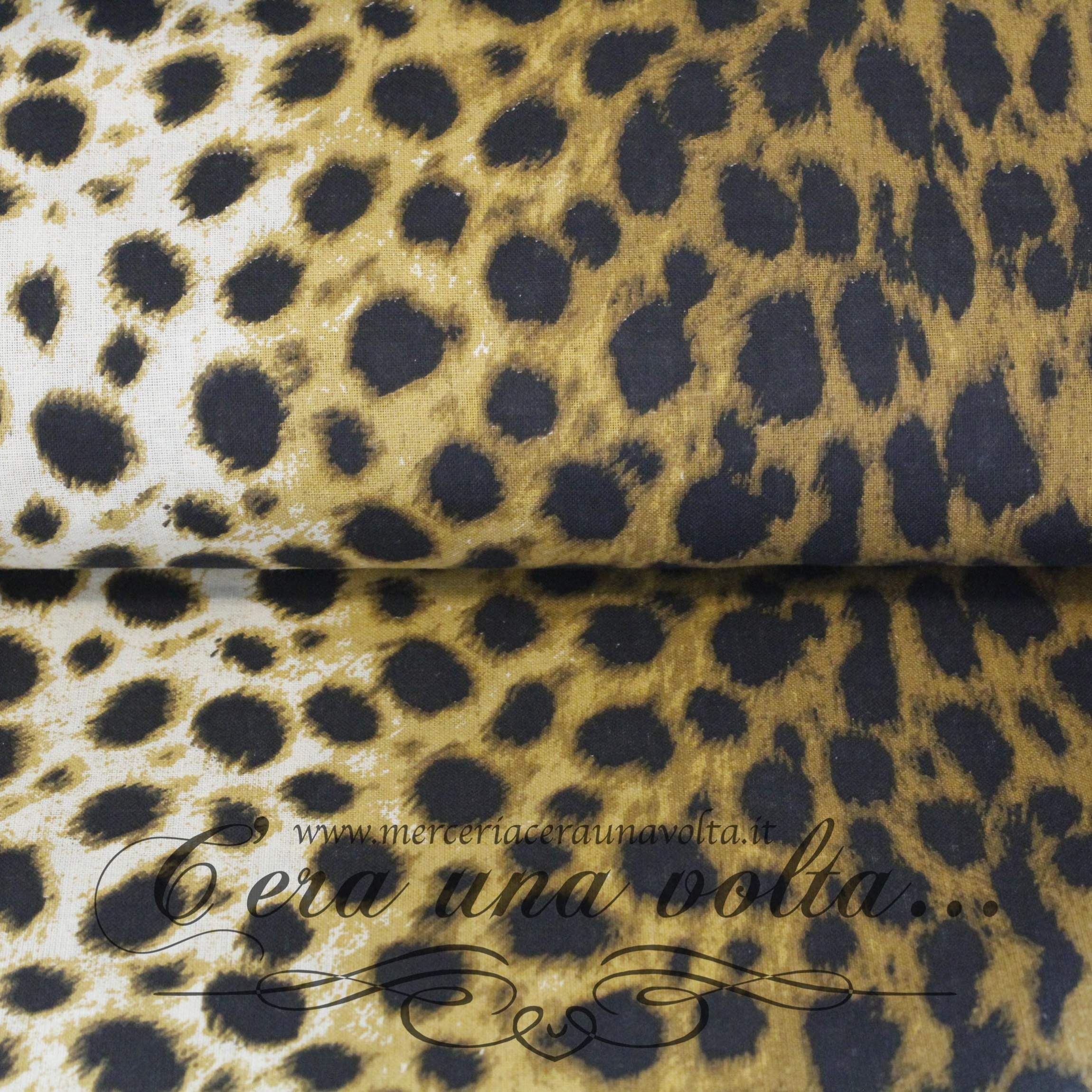 sartoria PANTERA Leopardato Leopardo Tessuto di cotone Materiale tela stampata animalier per tappezzeria 150 cm di larghezza, venduta al metro tende 