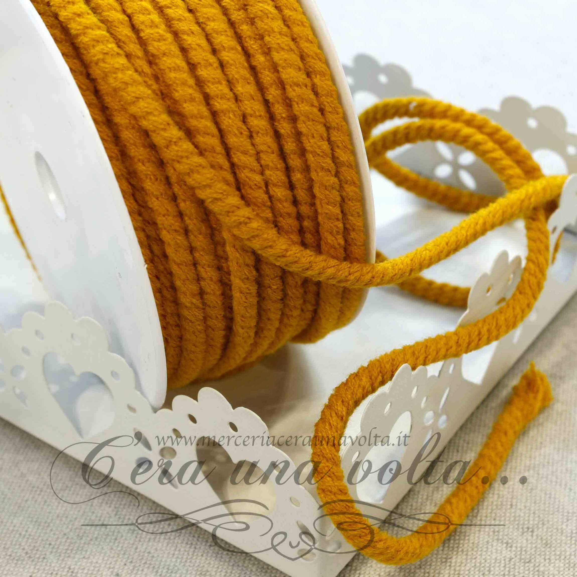 Cordoncino di cotone 100 metri, 3 mm, in macramè, corda di cotone, per  sacco, fai da te, fai da te (044 | Lino)