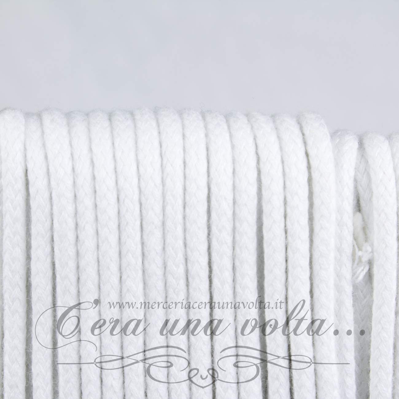 Cordoncino per pantaloni Bianco
