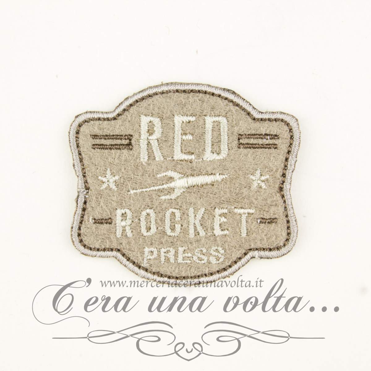 Etichetta termo adesiva rettangolare Red Rocket Press Marrone Pastello
