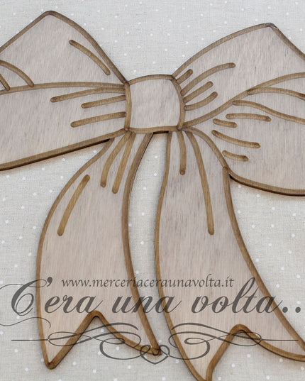 Fiocco Sagoma in legno