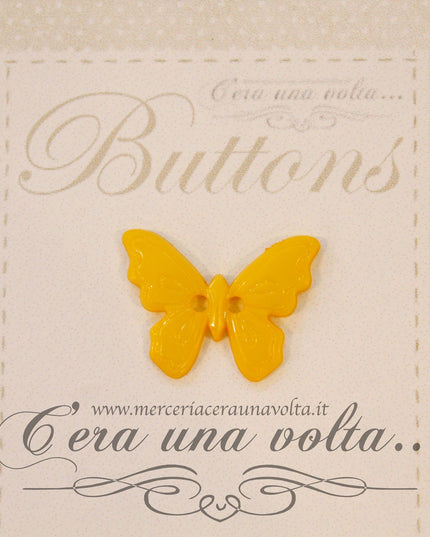 10 pz Bottoni a forma di farfalla