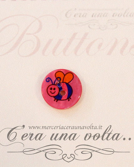 Bottone Apina Ortensia
