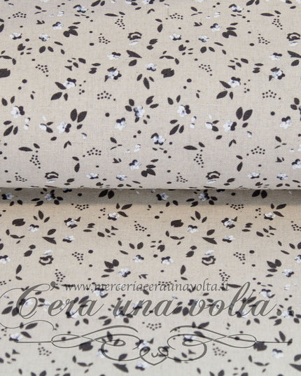 Set 12 Pz Tessuto Pretagliato Country Gray