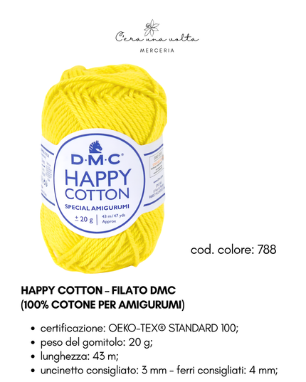DMC Happy Cotton – Filato 100% cotone per amigurumi