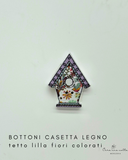 Bottoni CASETTA in legno