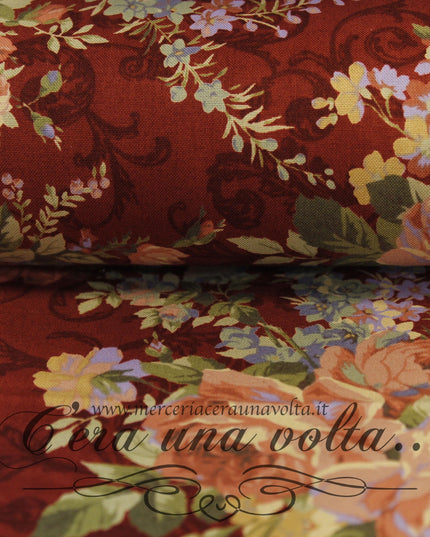 Tessuto Floral Collection Purple