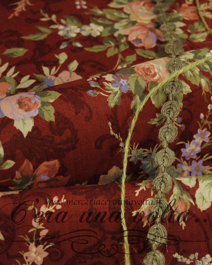 Tessuto Floral Collection Purple