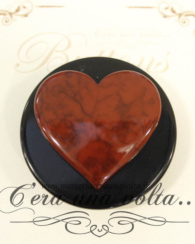Bottone Heart