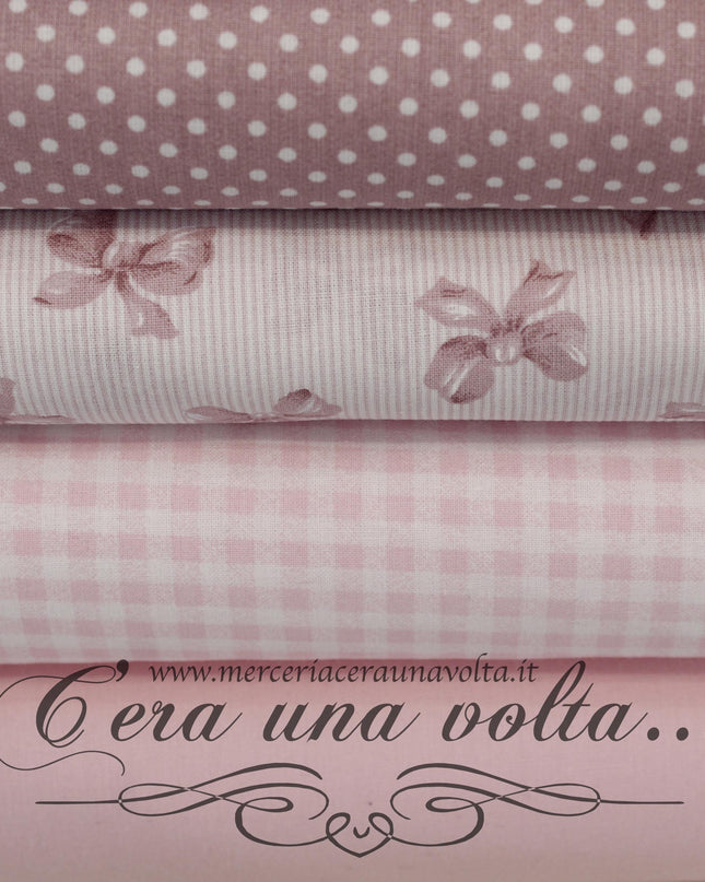 Set 8 Pz Fat Quarter Ancient Rose