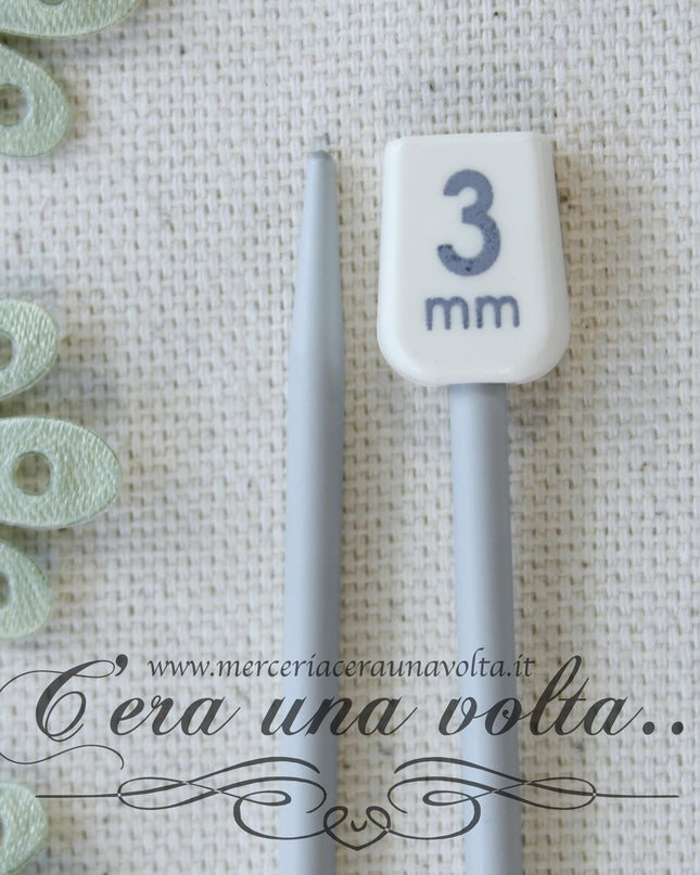 Ferri per maglia in alluminio Misure da MM 2 a MM 7