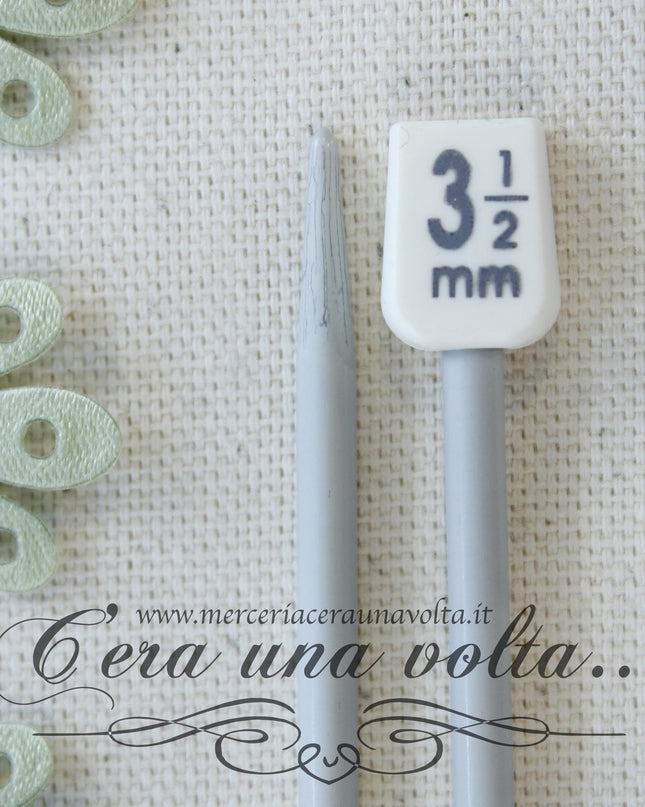 Ferri per maglia in alluminio Misure da MM 2 a MM 7