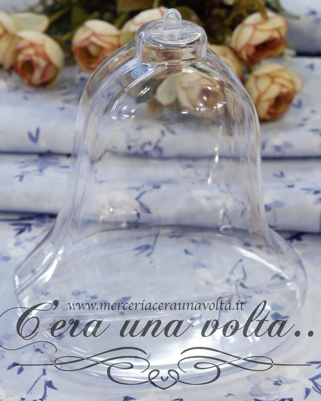 Campana in plastica trasparente H Cm 17