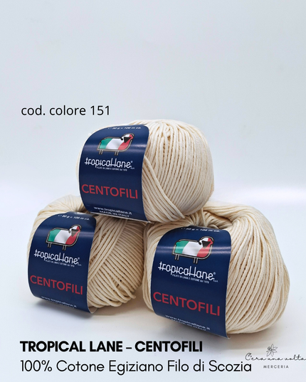 Tropical Lane – Centofili (100% Cotone Egiziano Filo di Scozia)