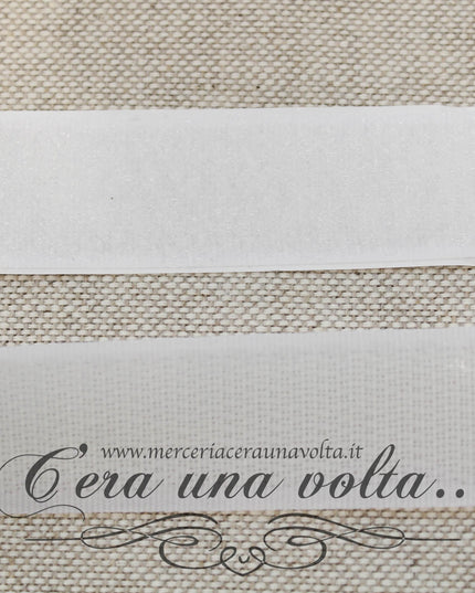 Velcro Adesivo Bianco (Chiusura a strappo)