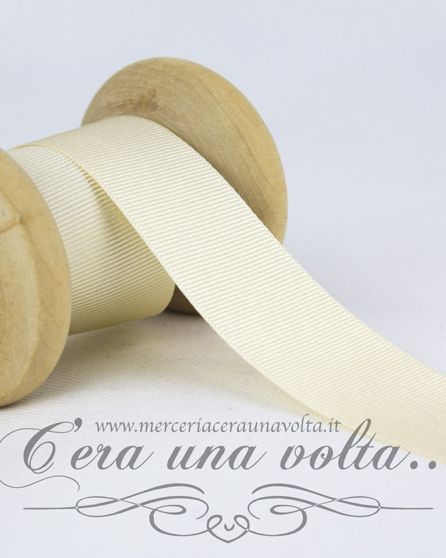Nastro Gros grain ( Canetè ) di raso cm 2,5