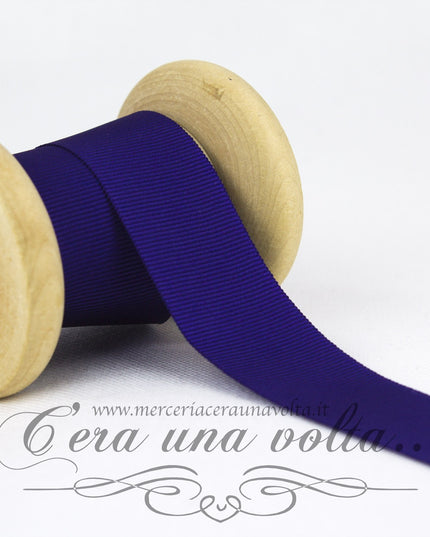 Nastro Gros grain ( Canetè ) di raso cm 2,5
