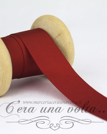 Nastro Gros grain ( Canetè ) di raso cm 2,5