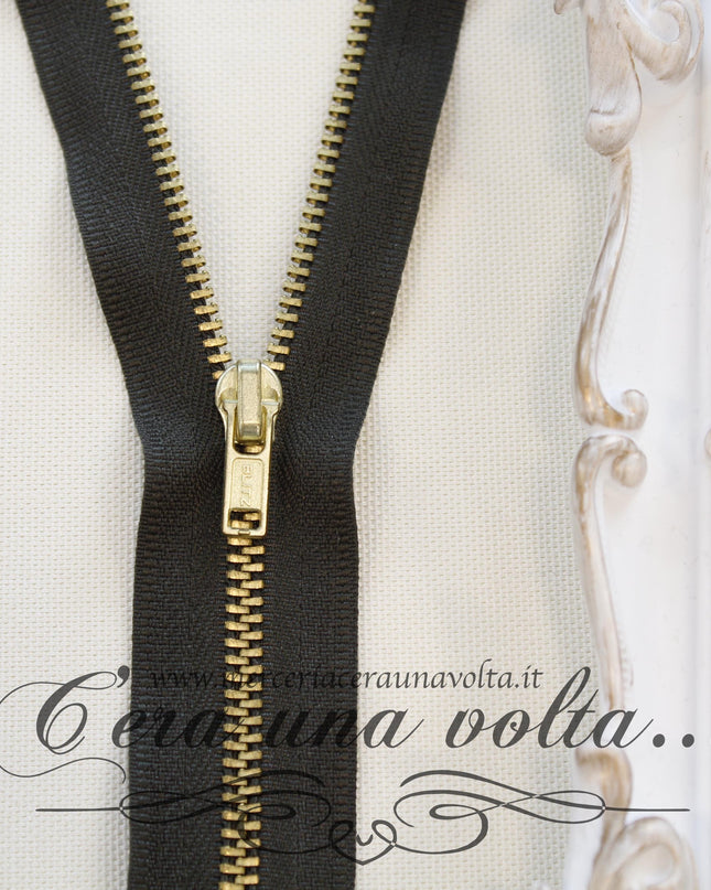 Zip metallo da cm 10 a cm 12