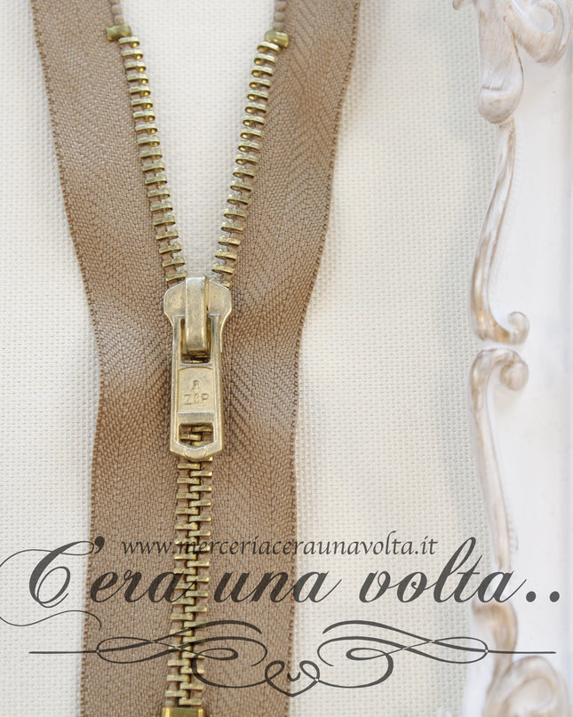 Zip metallo da cm 10 a cm 12