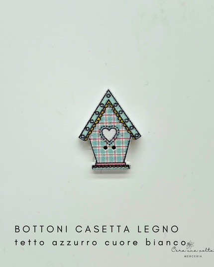 Bottoni CASETTA in legno