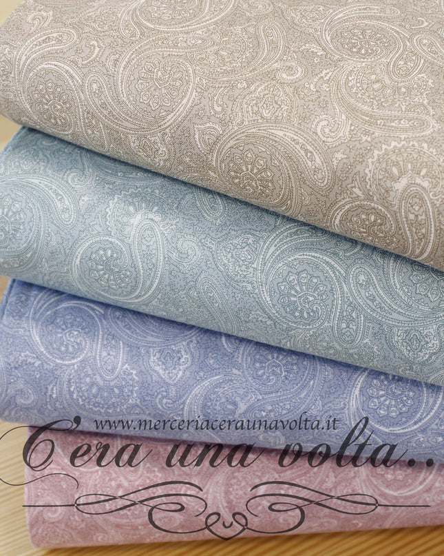 Set 8 Pz Fat Quarter Paisley