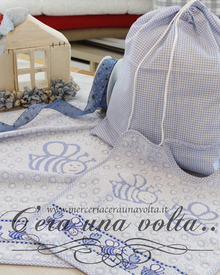Set asilo 3 pz Ape Azzurro