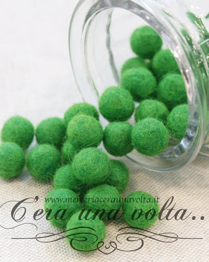 Palline in feltro Ø 10 mm