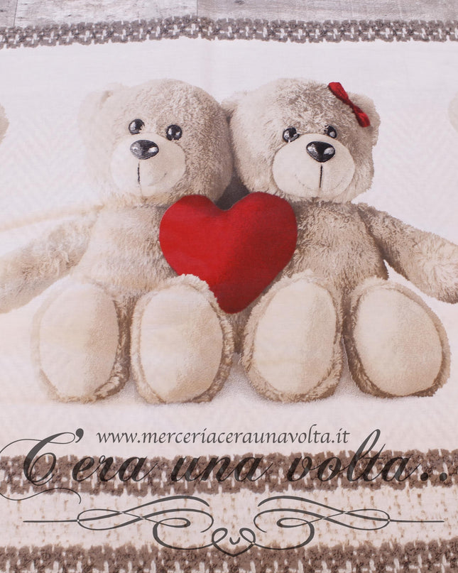Tessuto per lenzuola Teddy