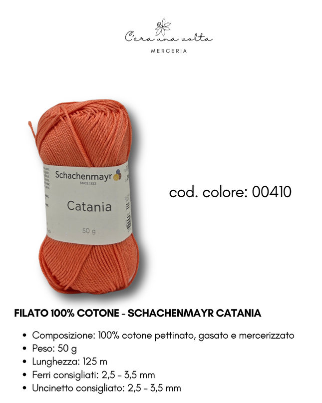 Filato 100% Cotone - Schachenmayr Catania