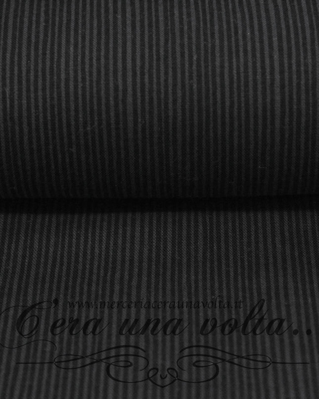 Tessuto Giapponese Twist Nero