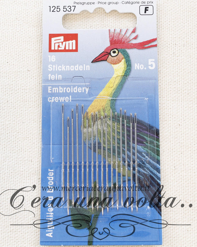 Aghi Embroidery da ricamo N°5