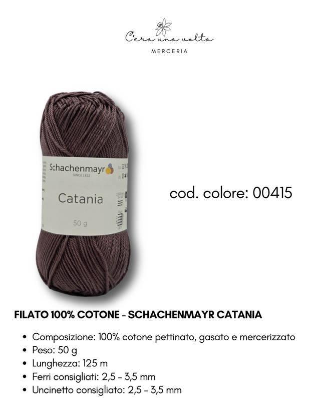 Filato 100% Cotone - Schachenmayr Catania