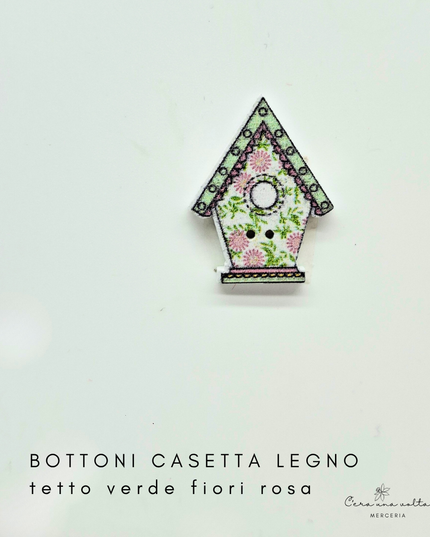 Bottoni CASETTA in legno