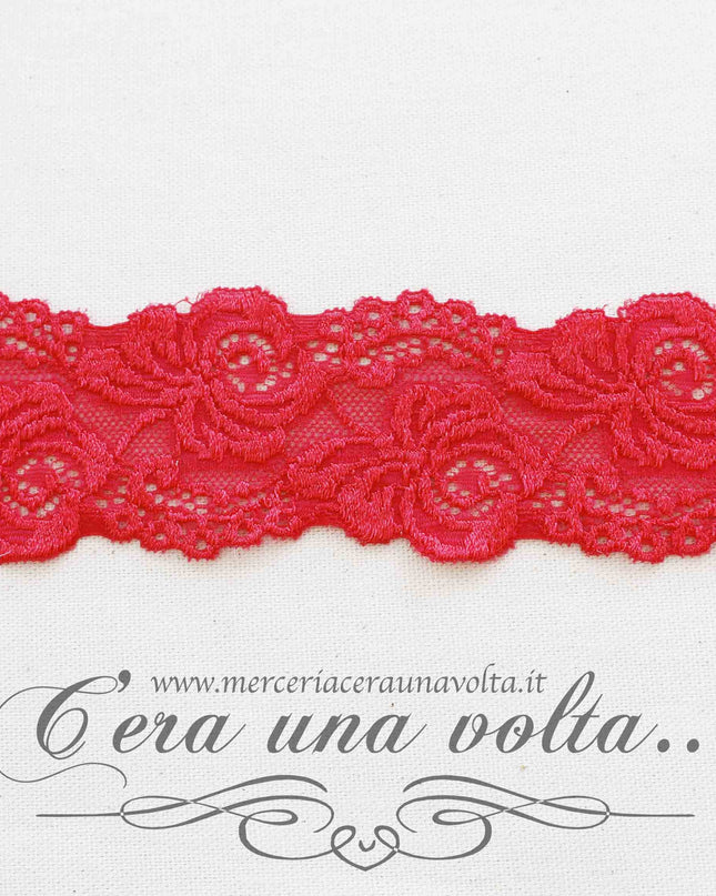 Pizzo tramezzo elasticizzato
