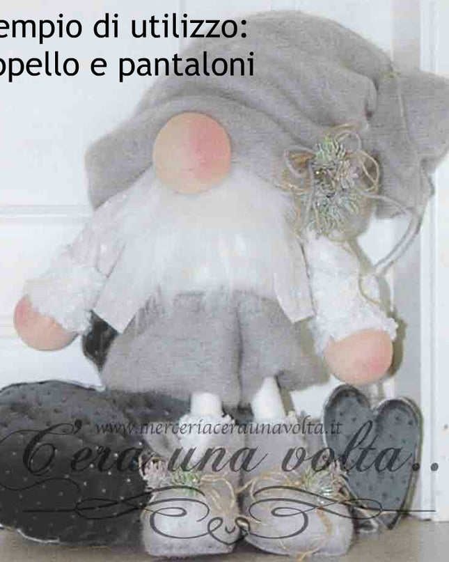 Vello di lana cardata naturale