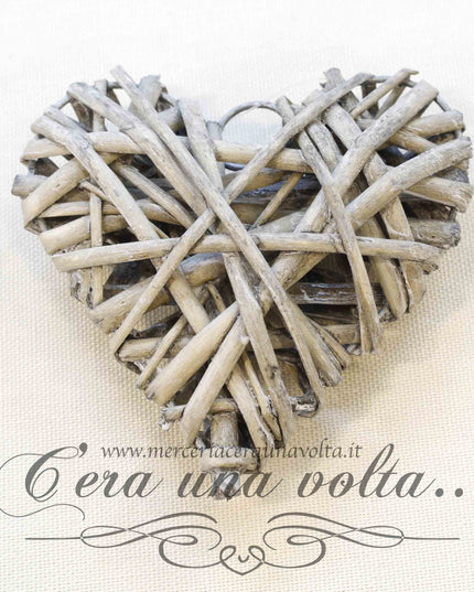 Cuore in vimini