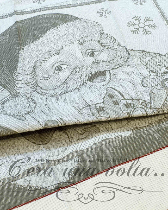 Strofinaccio Babbo Natale Tortora