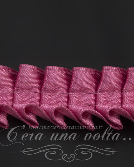Nastro plissettato di raso