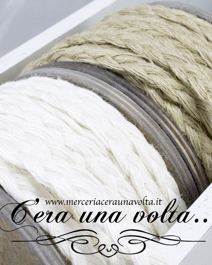 Passamaneria in lino treccia