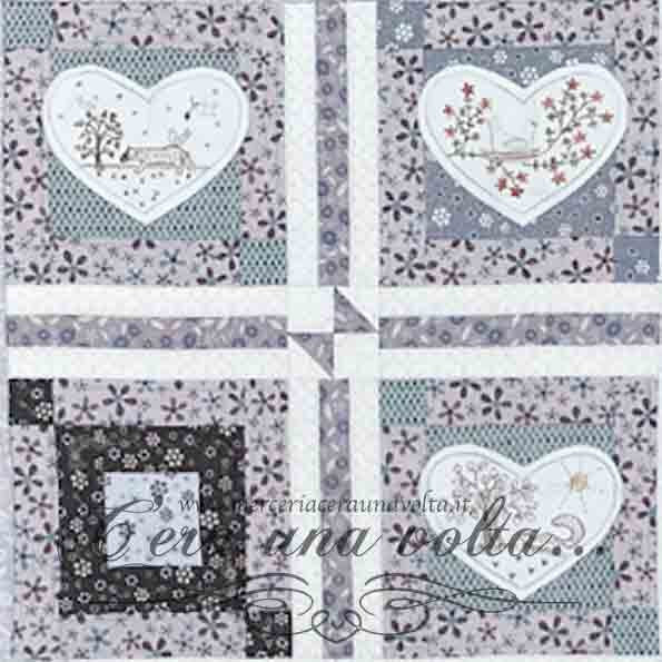 Cartamodello Quilting Woodland  Secrets