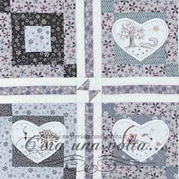 Cartamodello Quilting Woodland  Secrets