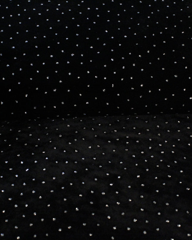Velluto Nero con lurex
