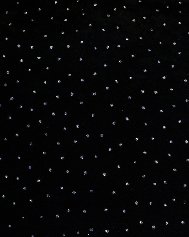 Velluto Nero con lurex
