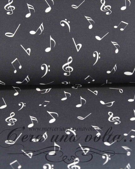 Tessuto Note musicali
