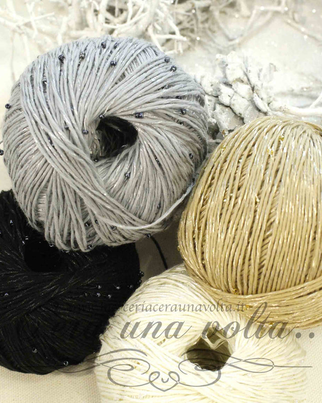 Cotone con perline