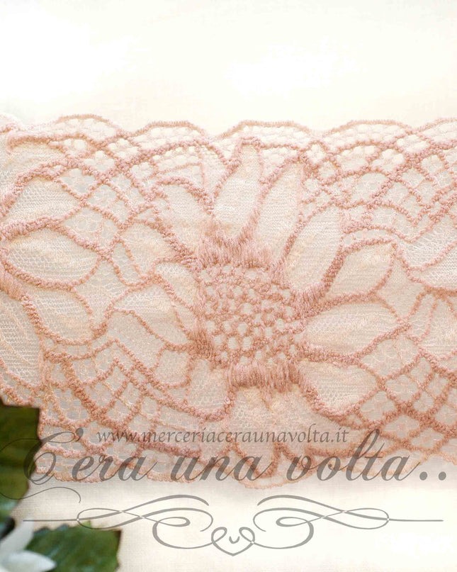 Pizzo tramezzo Sunflowers elasticizzato
