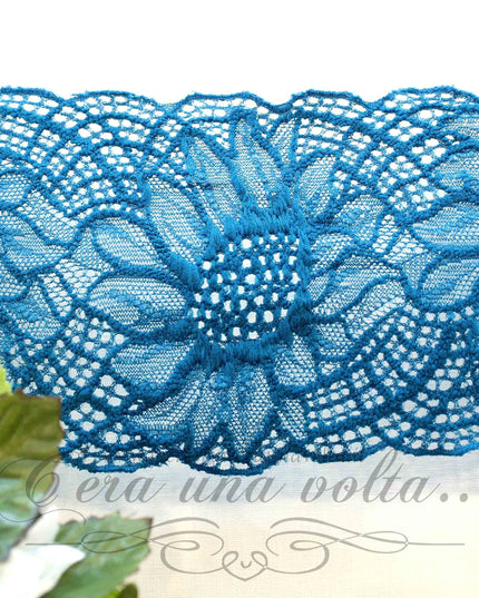 Pizzo tramezzo Sunflowers elasticizzato