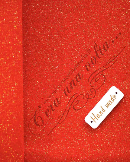 Foglio pannolenci glitter cm 40 x 40